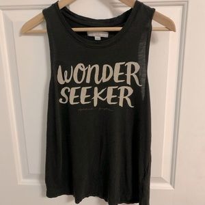 Spiritual Gangster “Wonder Seeker” tank, size M